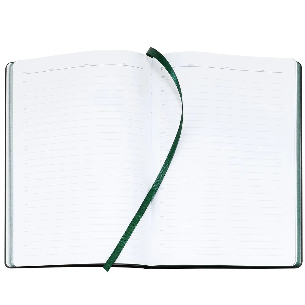Ежедневник Bookmark недатированный черный с зеленым - фото 7