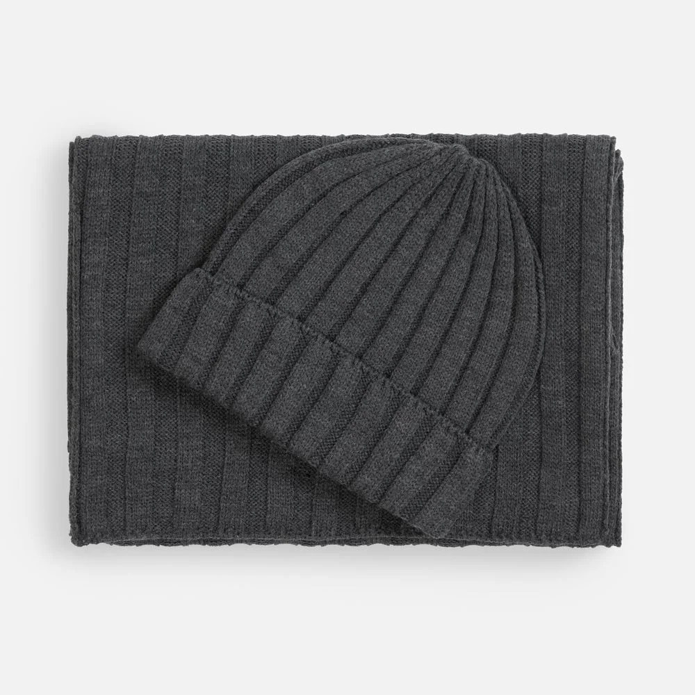 Шарф Metelitsa темно-серый меланж - фото 4