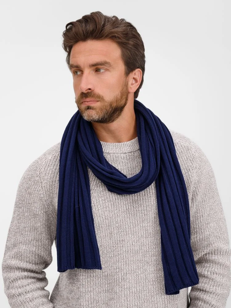 Шарф Metelitsa темно-синий сапфир - фото 7