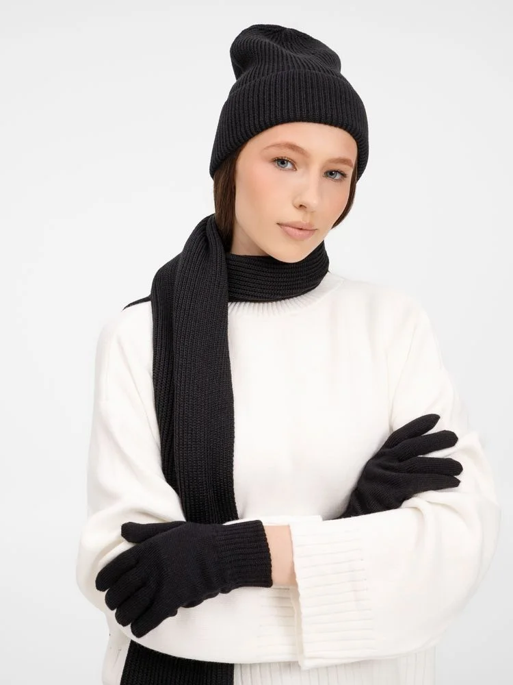 Перчатки Nobilis Mono черные - фото 4