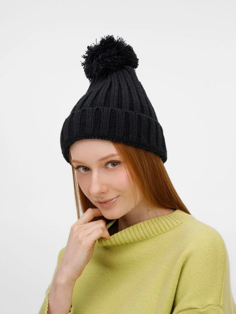 Шапка HappyGo черная - фото 3