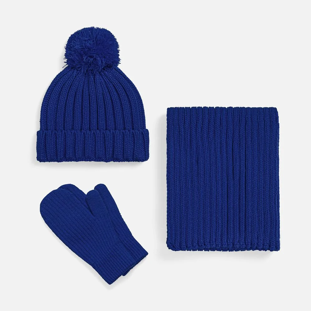 Варежки HappyGo, синие - фото 4