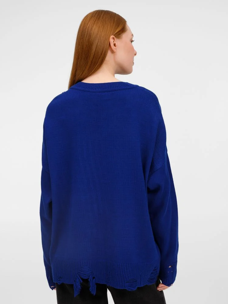 Джемпер Sharpick темно-синий кобальт - фото 9