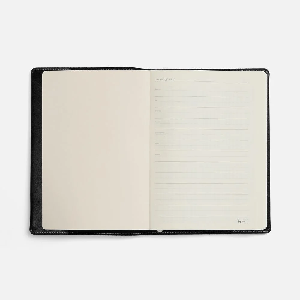 Ежедневник Apache, недатированный, черный - фото 5