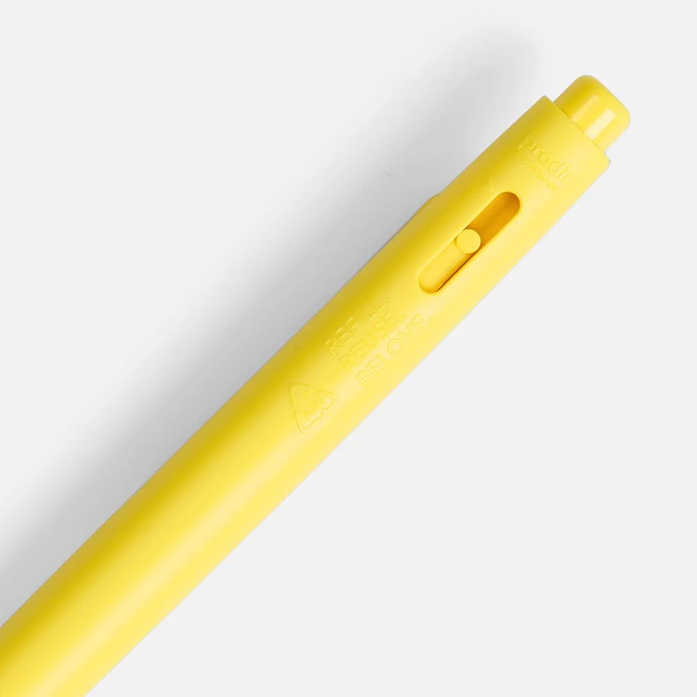 Ручка шариковая Prodir DS11 PMP желтая - фото 5