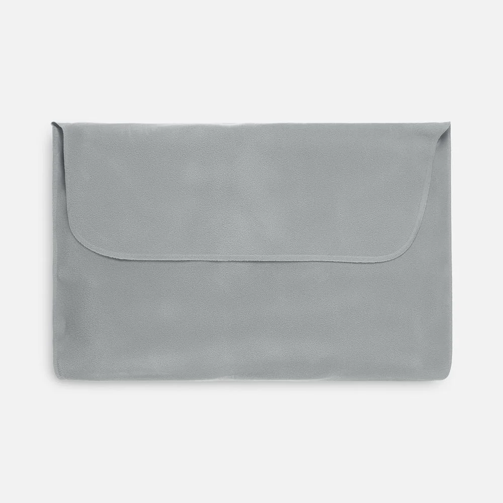 Надувная подушка под шею в чехле Sleep, темно-серая - фото 3