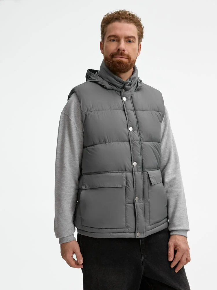 Жилет Ben Mac серый - фото 8