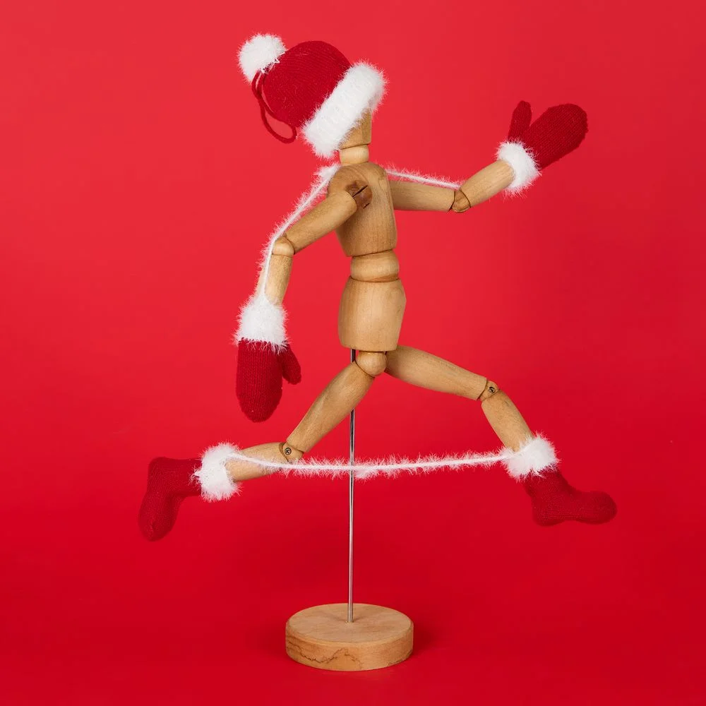 Подвеска на елку «Вьюжка», шапочка, красная - фото 5