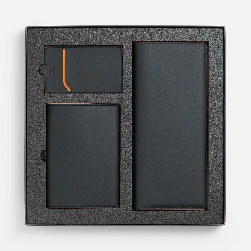 Набор Multimo Simple черный с оранжевым - фото 2