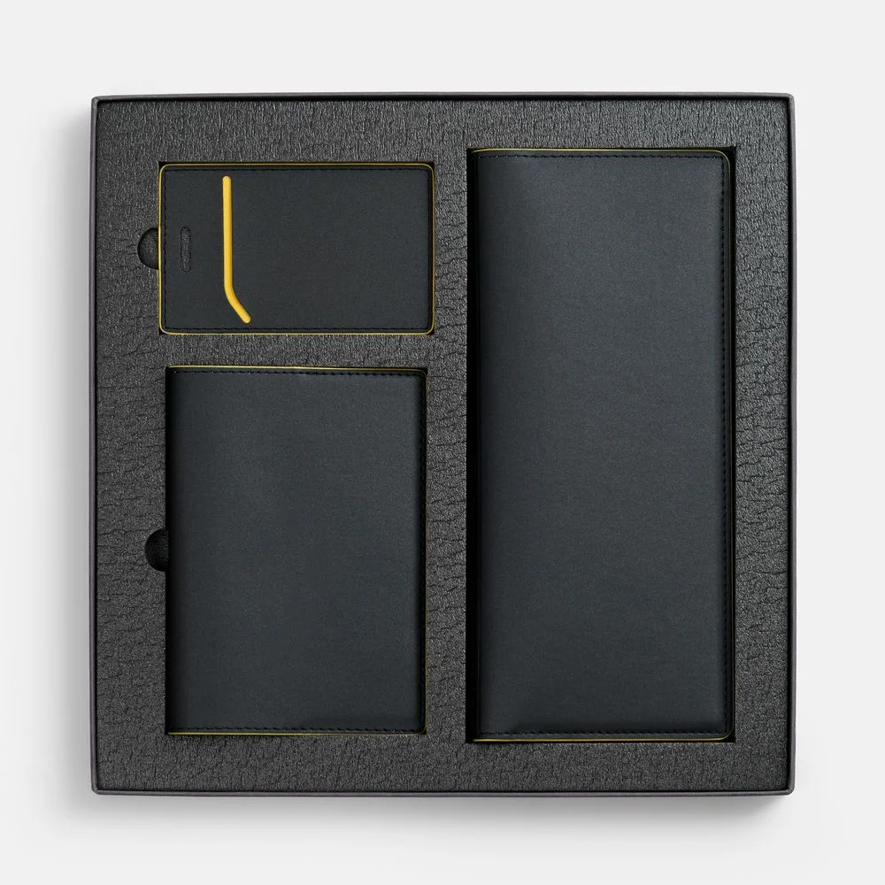 Набор Multimo Simple черный с желтым - фото 2