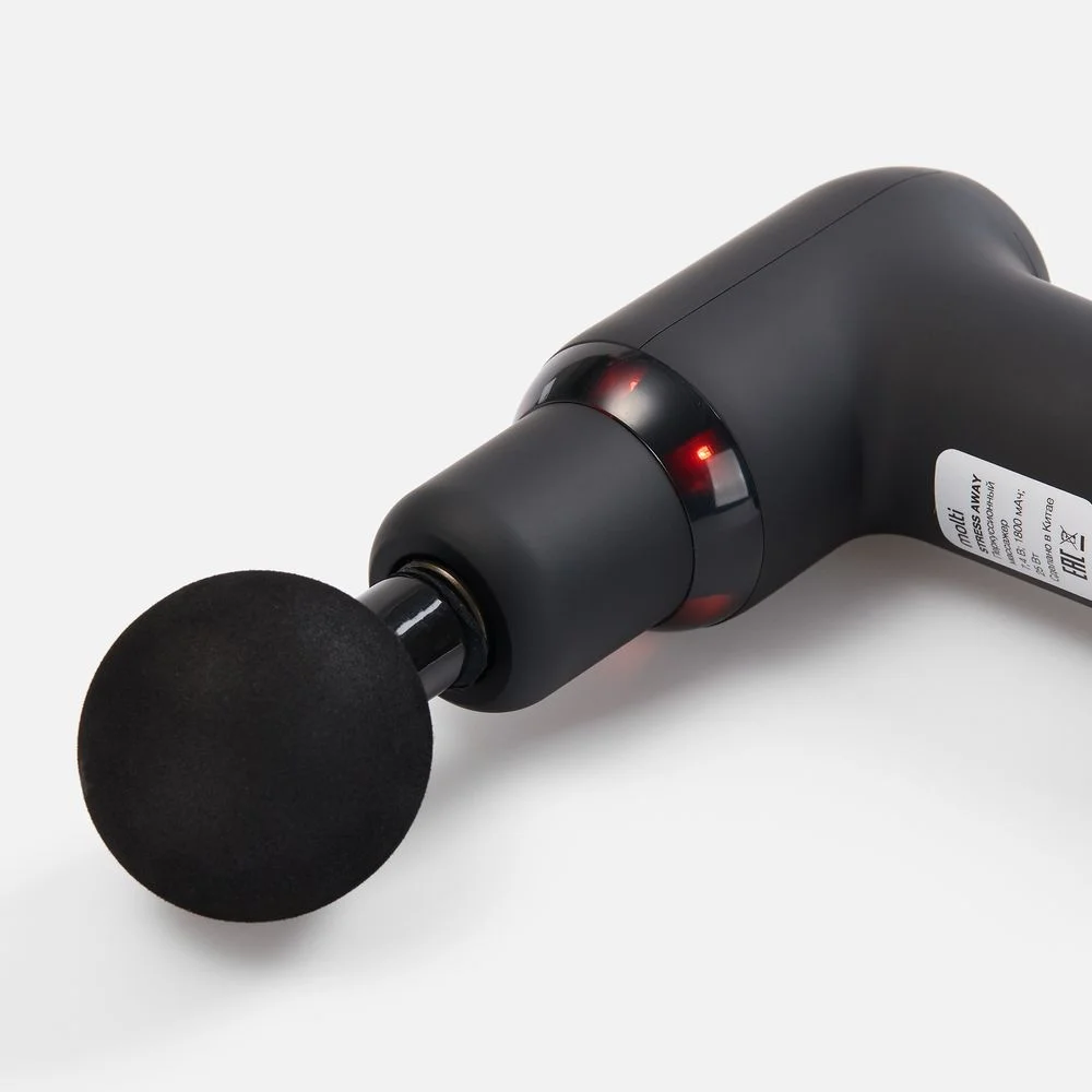 Перкуссионный массажер Stress Away, черный - фото 4