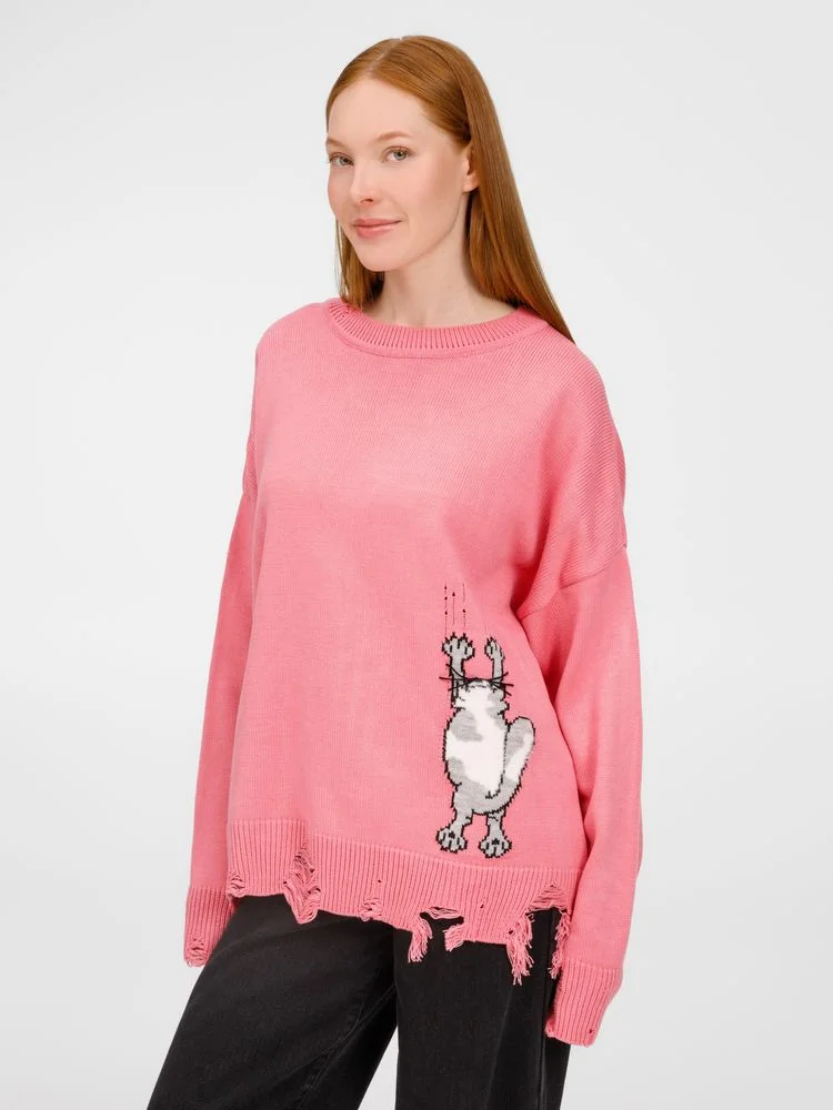 Джемпер Sharpick, розовый (фламинго) - фото 10