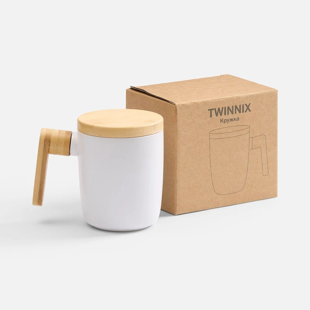 Кружка Twinnix белая - фото 5