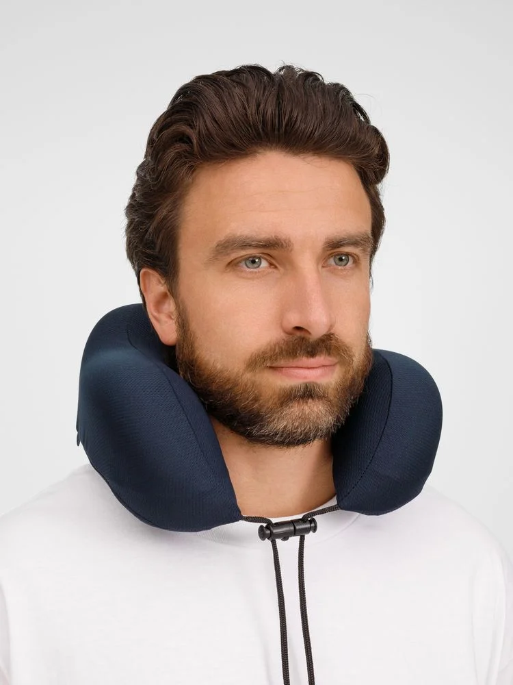 Дорожная подушка Somna, синяя - фото 9