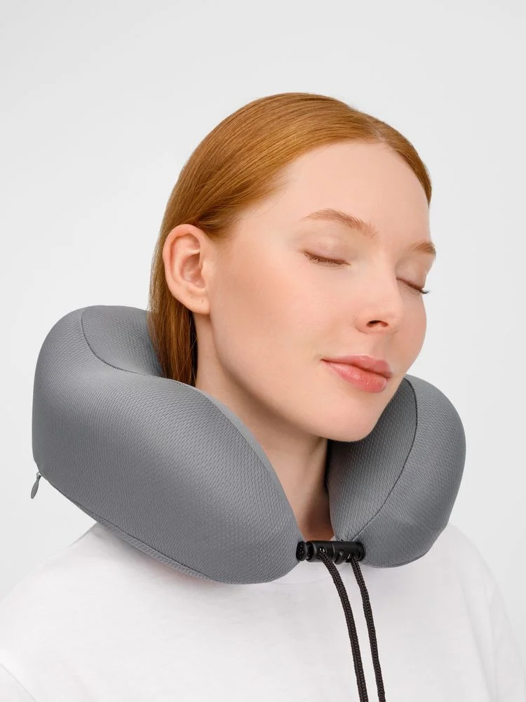Дорожная подушка Somna серая - фото 9