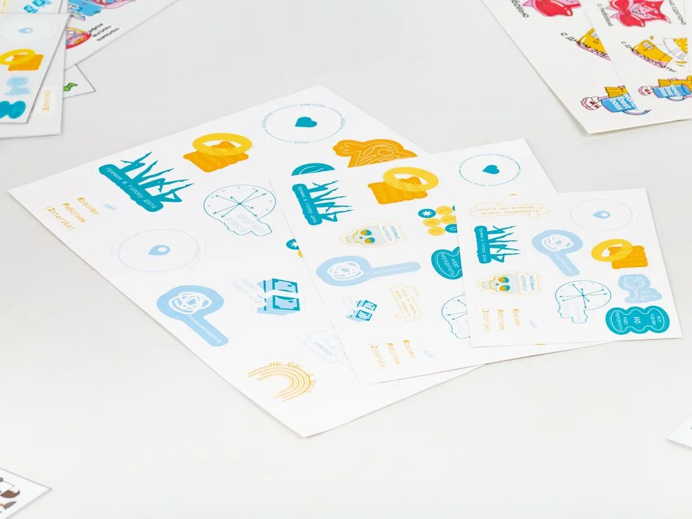 Наклейки ПВХ Sticker Pack на заказ S - фото 4