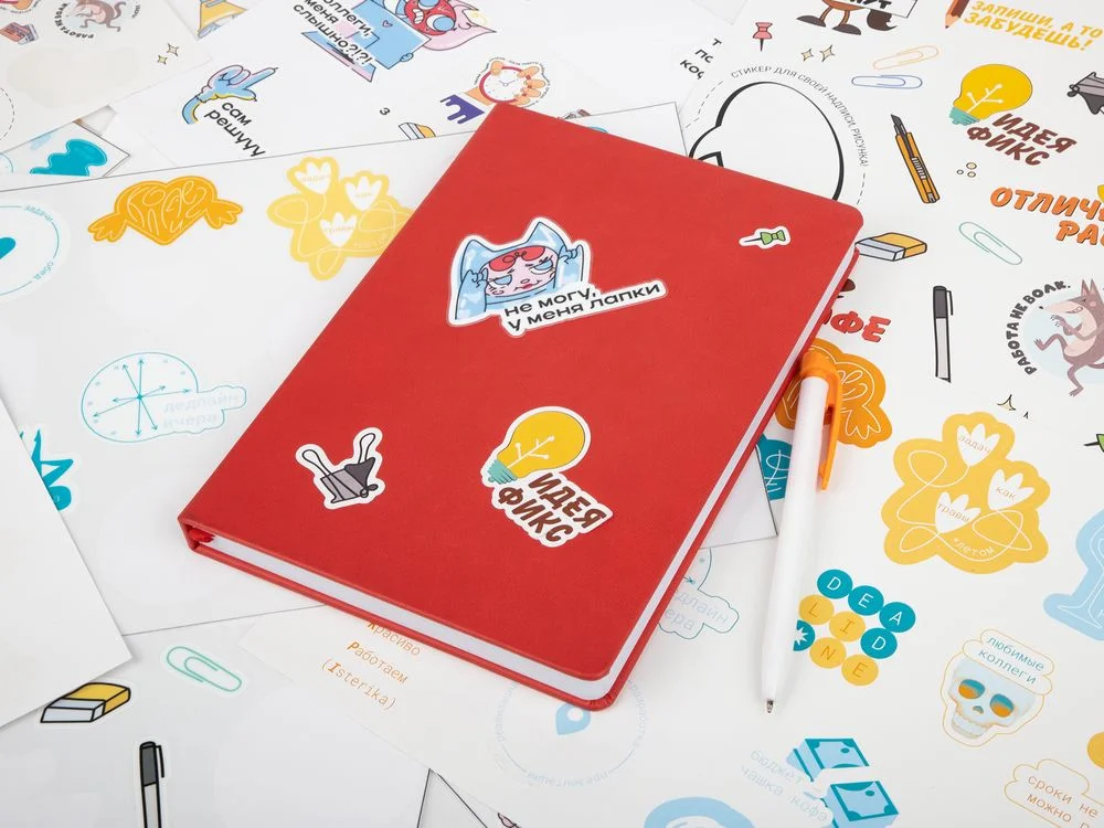 Наклейки ПВХ Sticker Pack на заказ L - фото 6