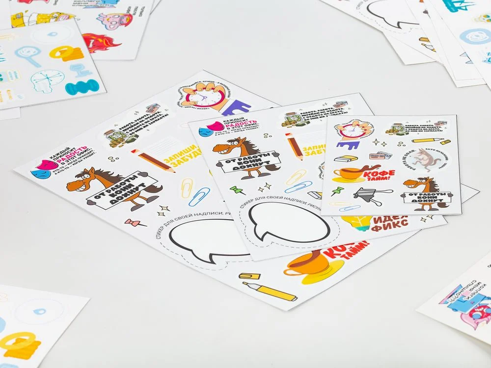Наклейки UV-DTF Sticker Pack на заказ M - фото 3