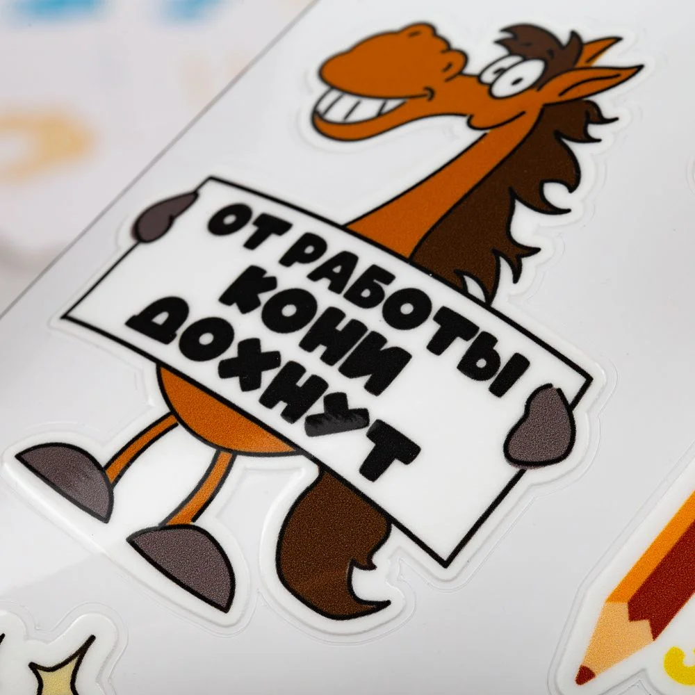 Наклейки UV-DTF Sticker Pack на заказ M - фото 5
