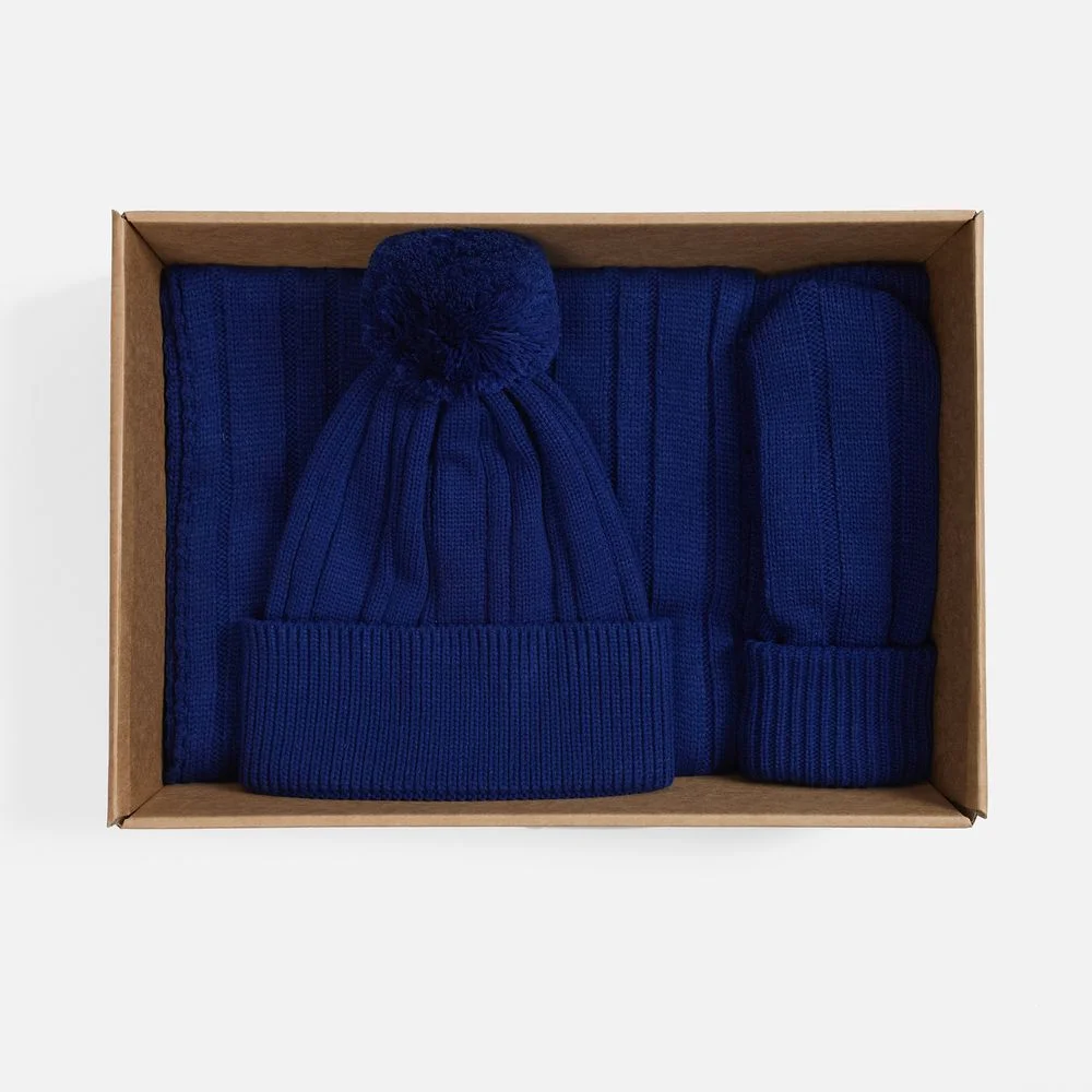 Набор Knit Beat темно-синий - фото 2