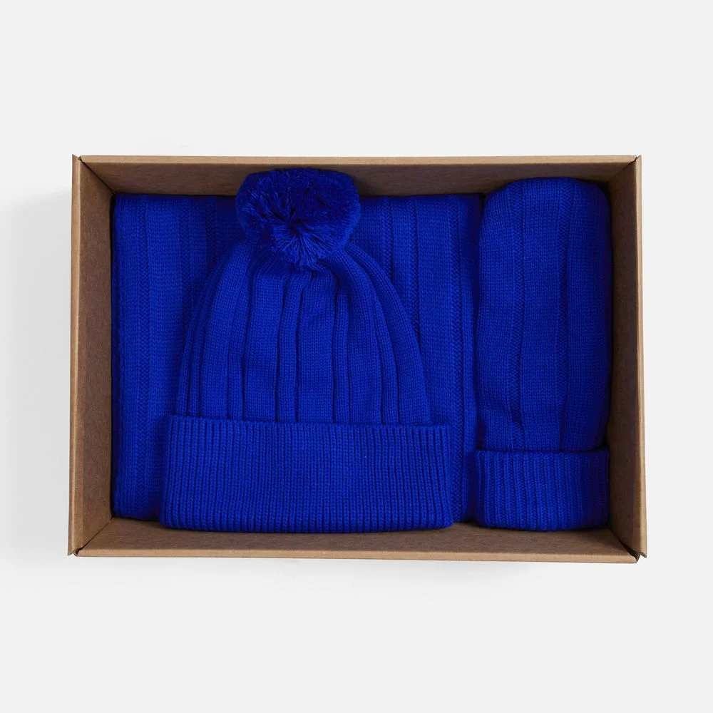 Набор Knit Beat синий - фото 2