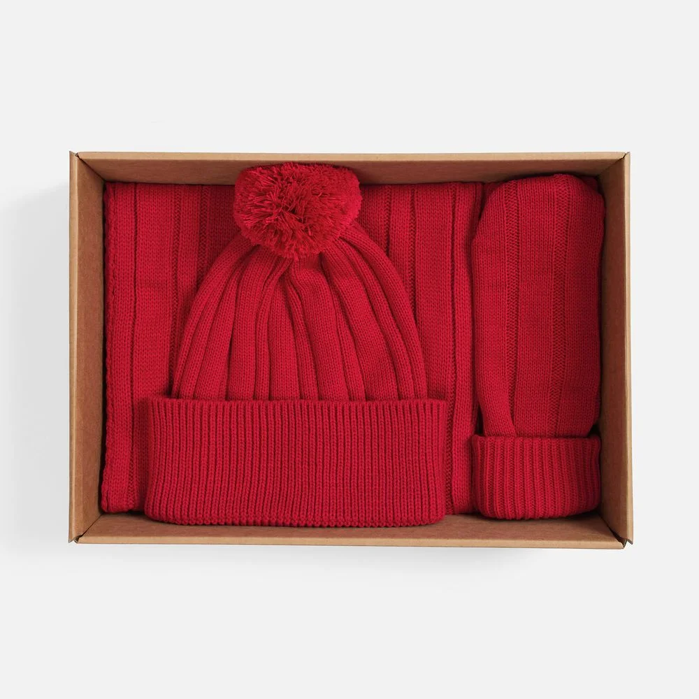 Набор Knit Beat красный - фото 2