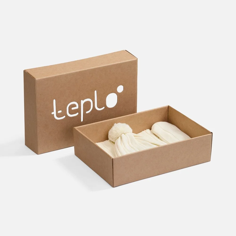 Набор Knit Beat молочный