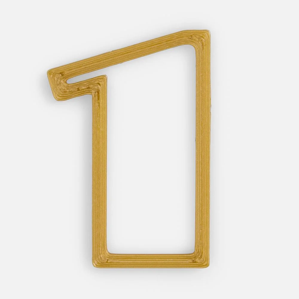 Подвеска Symbol 3D-печать на заказ цифра 1 - фото 1