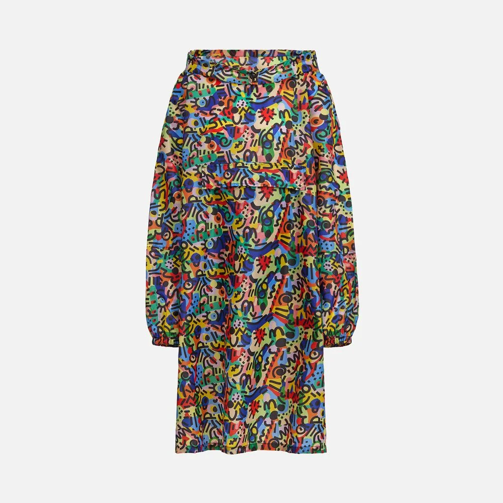 Дождевик-анорак Alatau, неон, единый размер - фото 5