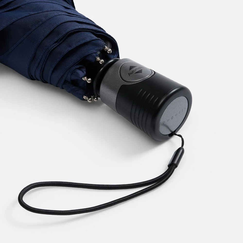 Складной зонт Take It Duo темно-синий - фото 6