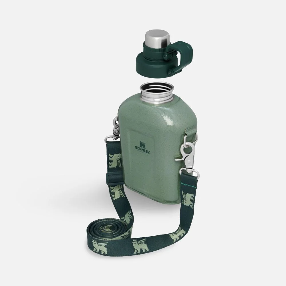 Фляга Adventure 1000 темно-зеленая - фото 2