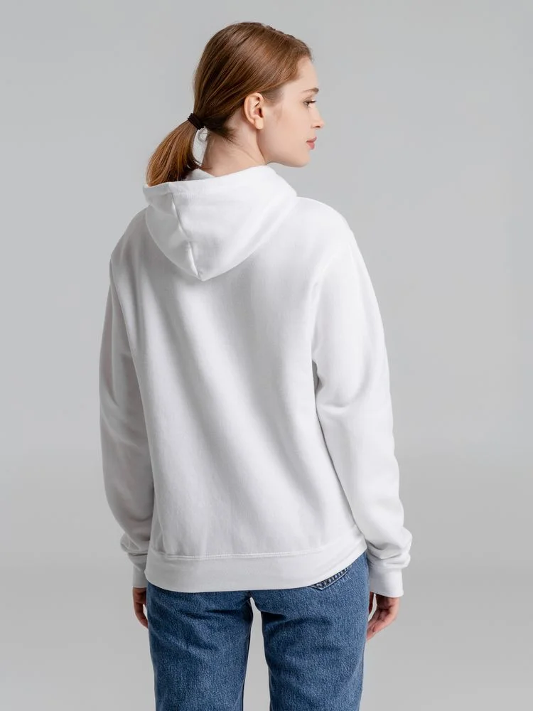 Толстовка с капюшоном Slam 320, белая, размер S - фото 10