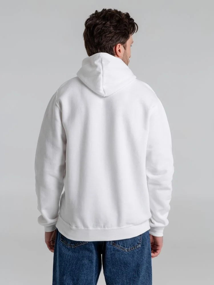 Толстовка с капюшоном Slam 320 белая размер L - фото 7