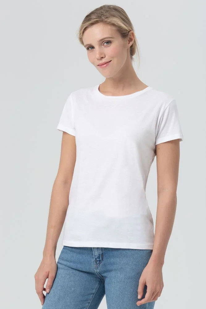 Футболка женская Miss 150 белая размер L - фото 5