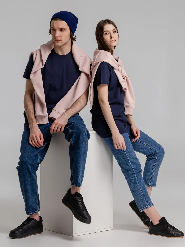 Футболка Imperial 190 кобальт (темно-синяя), размер XS - фото 13