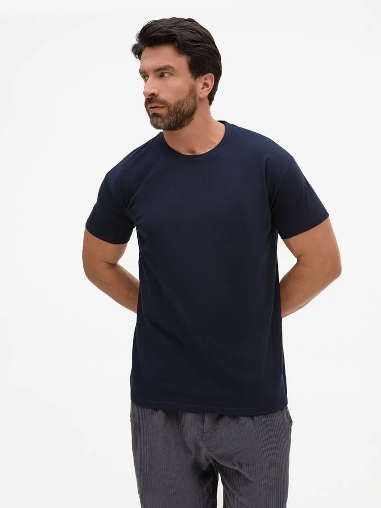 Футболка Regent 150 темно-синяя, размер XS - фото 4