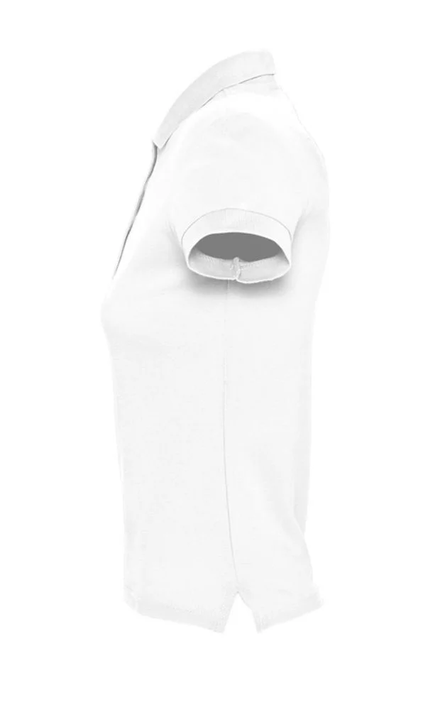 Рубашка поло женская Passion 170 белая размер M - фото 3