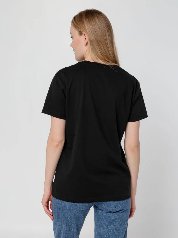 Футболка унисекс T-Bolka 160, черная, размер M - фото 10