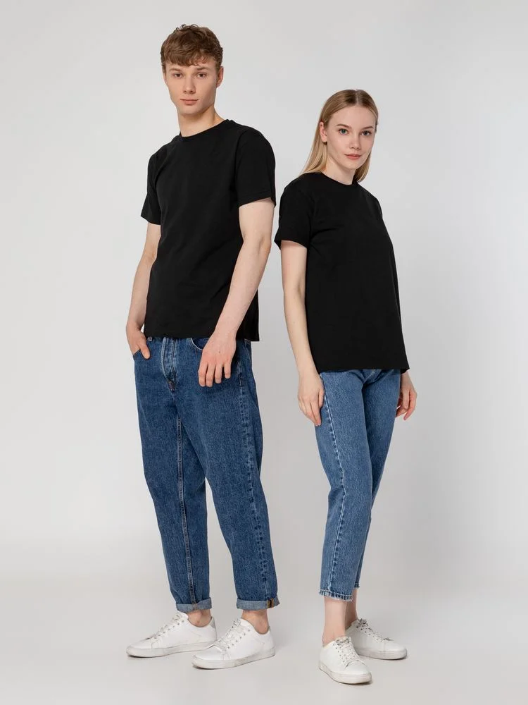 Футболка унисекс T-Bolka 160, черная, размер M - фото 12