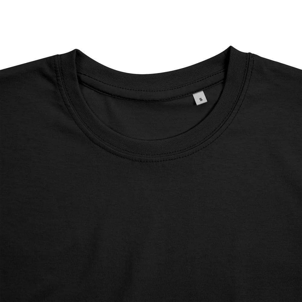 Футболка унисекс T-Bolka 160, черная, размер M - фото 3