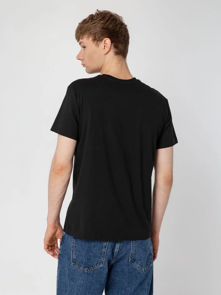 Футболка унисекс T-Bolka 160, черная, размер M - фото 6