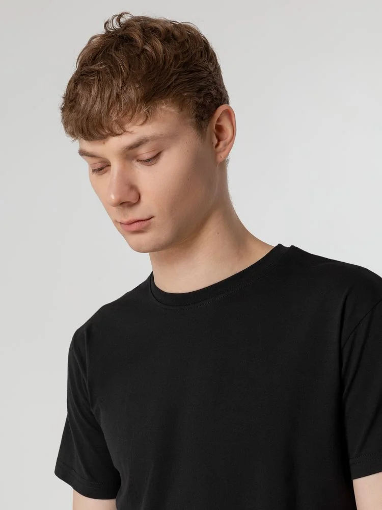 Футболка унисекс T-Bolka 160, черная, размер M - фото 7