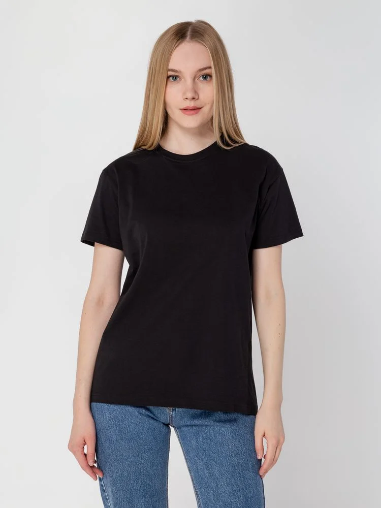 Футболка унисекс T-Bolka 160, черная, размер M - фото 9