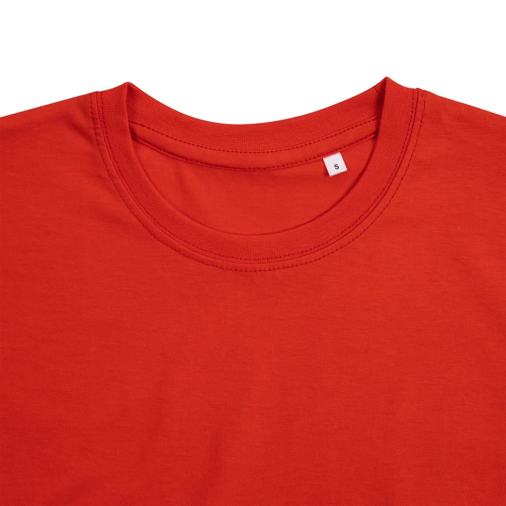 Футболка унисекс T-Bolka 160 красная размер XS - фото 3