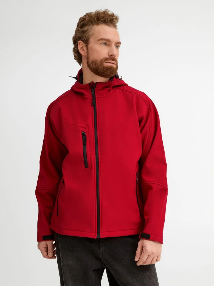 Куртка мужская с капюшоном Replay Men красная размер S - фото 4