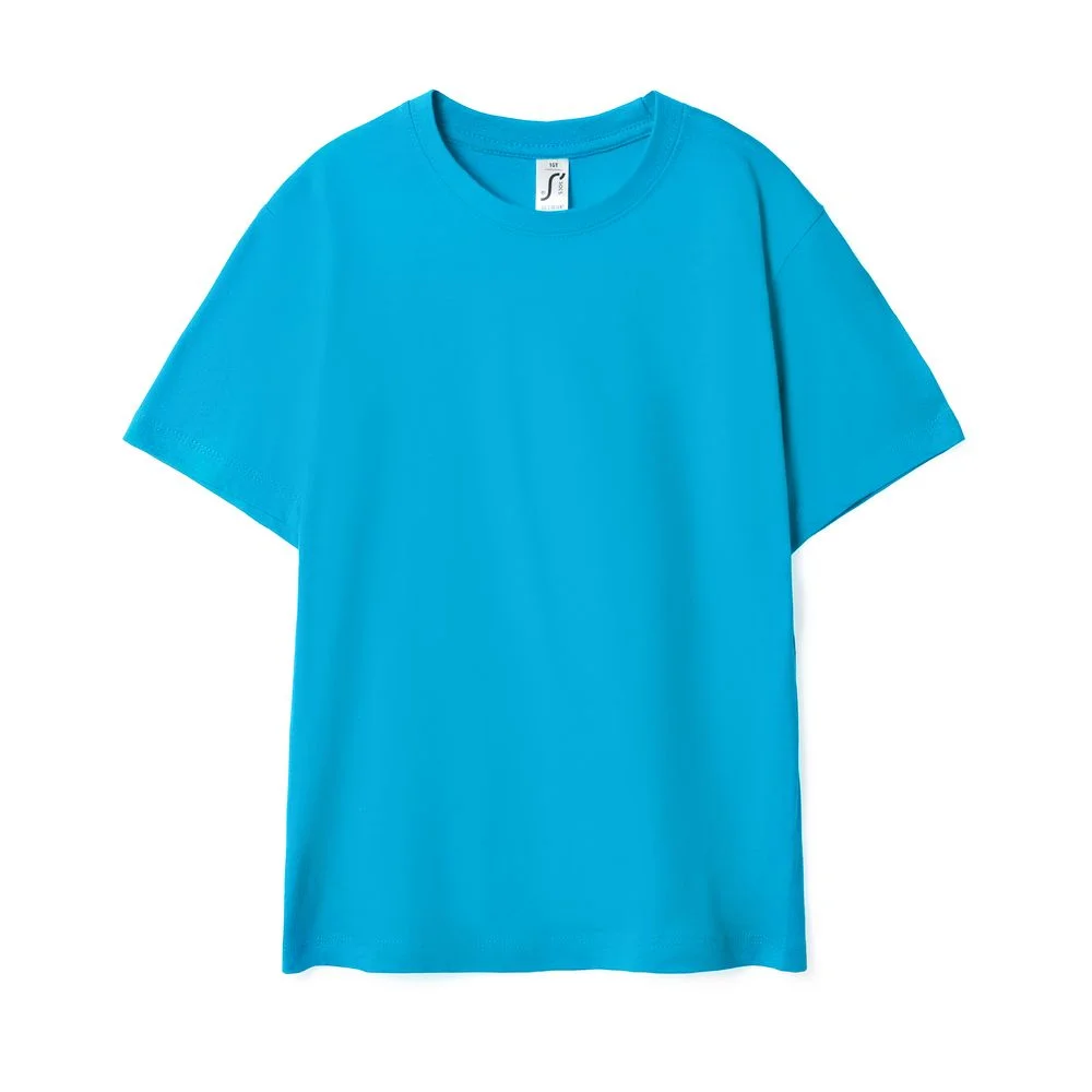 Футболка детская Regent Kids 150 бирюзовая на рост 142-152 см 12 лет - фото 1