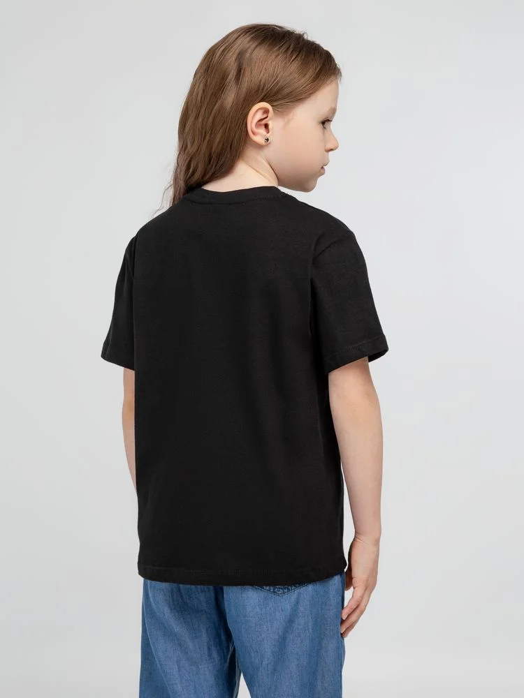 Футболка детская Regent Kids 150 черная на рост 96-104 см 4 года - фото 4