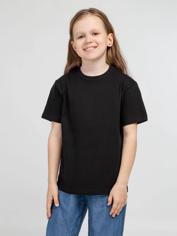 Футболка детская Regent Kids 150 черная на рост 118-128 см 8 лет - фото 3