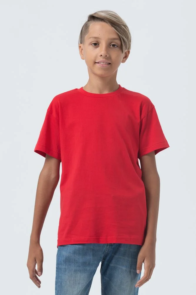 Футболка детская Regent Fit Kids красная на рост 130-140 см 10 лет - фото 4
