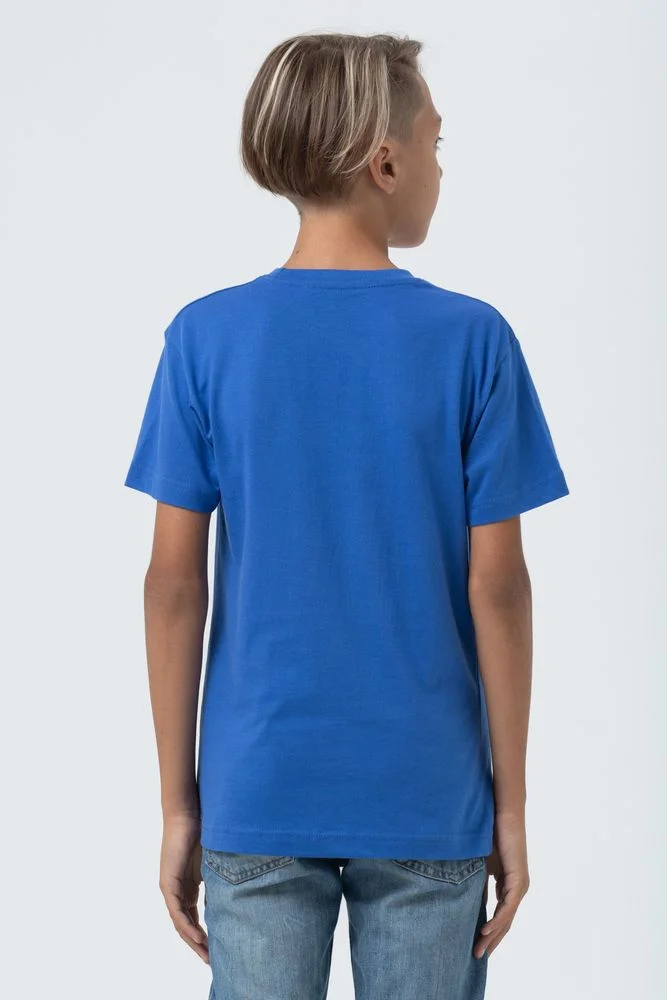 Футболка детская Regent Fit Kids ярко-синяя на рост 142-152 см 12 лет - фото 5